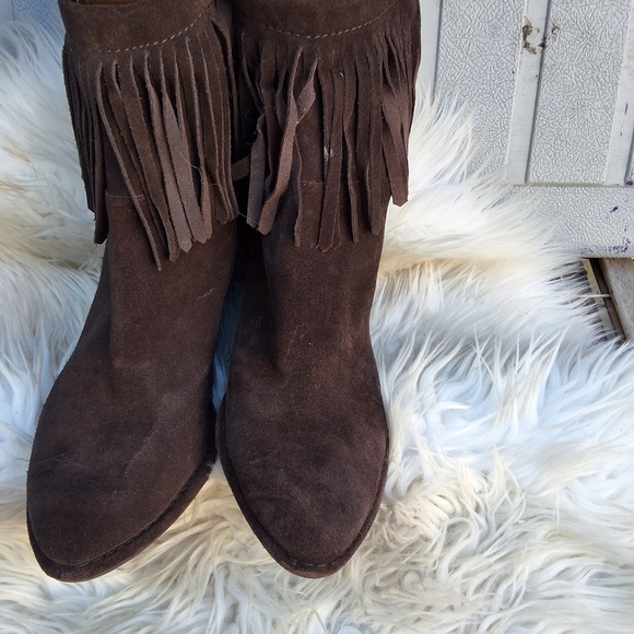 Via Spiga Cool fringed boots 9.5 - Picture 4 of 13